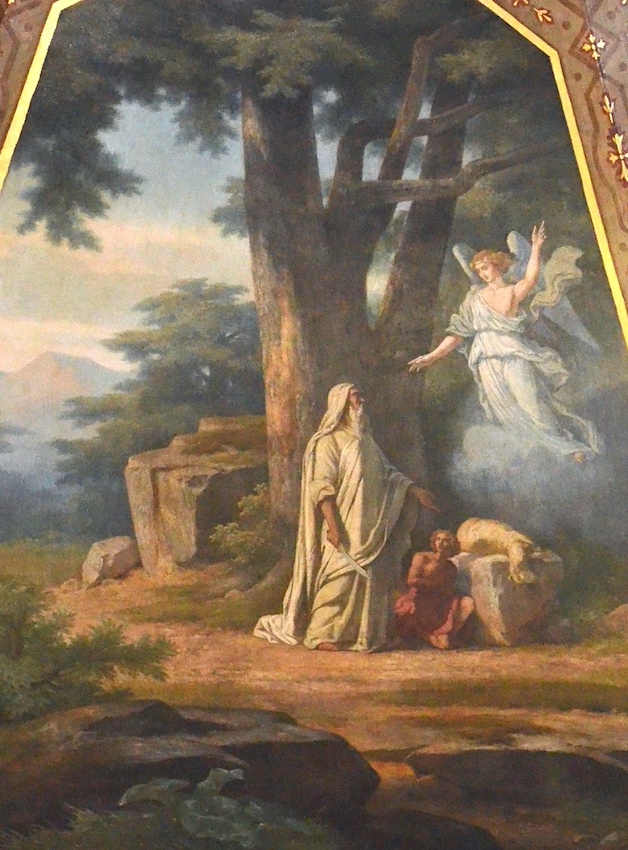 le sacrifice d'Isaac - Eglise notre-Dame de Grâce de Passy - Paris (16)