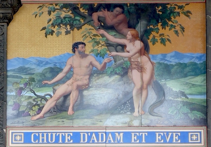 Chute d'Adam et Ève<br>Eglise Saint Vincent de Paul - Paris (10)