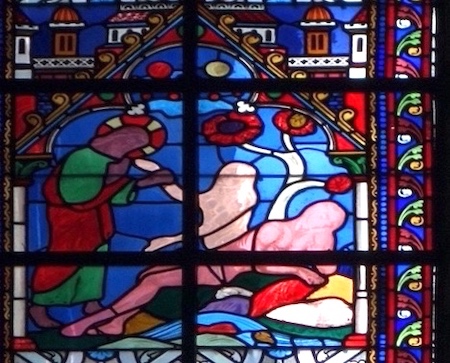Création d'Ève<br>Eglise Saint jean-Baptiste de Belleville - Paris (19)