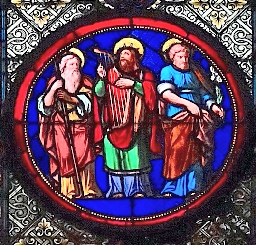 Abraham, David, Joseph<br>Basilique Ste Clotilde - Paris (07)