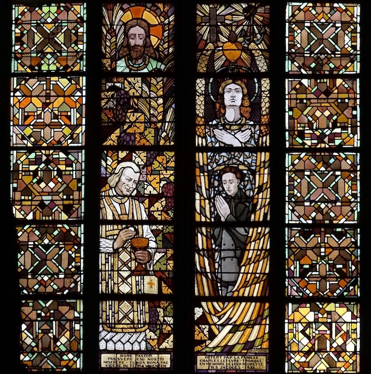 la sainte communion (1931) - Basilique Saint Quentin - Saint Quentin 02