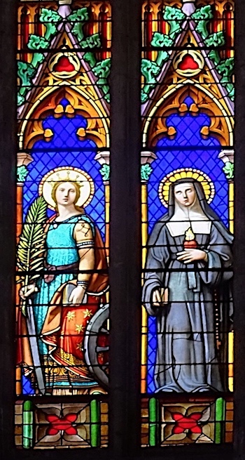 Ste Catherine d'Alexandrie, Marguerite Marie Alacoque