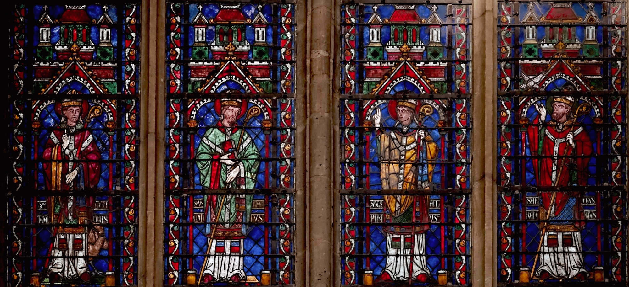 Les saints évêques : Lumier, Memmie, Alpin et Remi