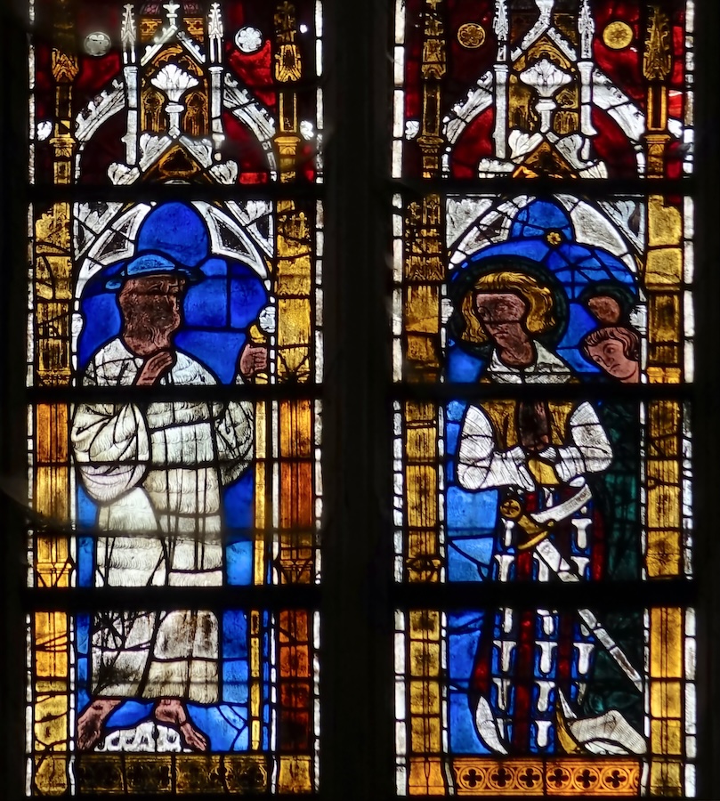 baie 102 - pélerins, donateur (?)