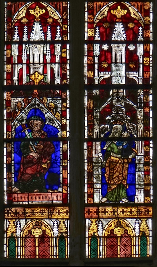 Baie 102 - Saint Paul, Vierge à l'enfant