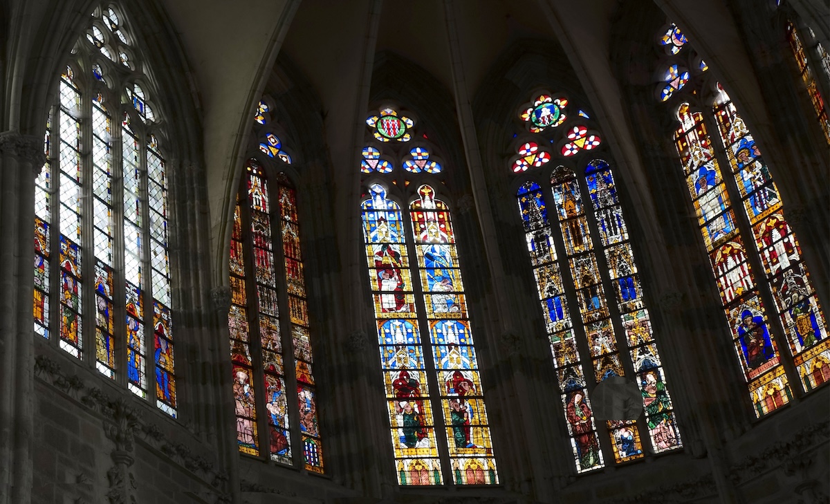 les baies hautes du choeur 