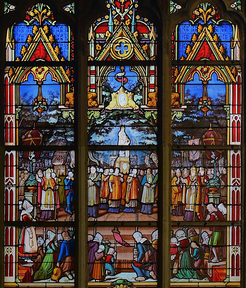Couronnement de Sainte Anne d’Auray en 1868