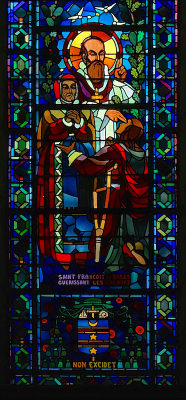 St François de Sales guérissant les malades