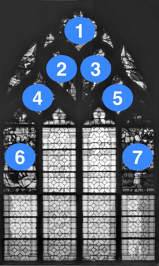 Vie de Sainte Agnès (baie 124)