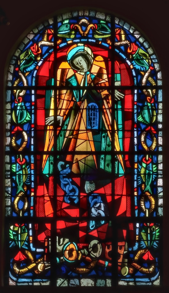 Saint Pierre et l'ange