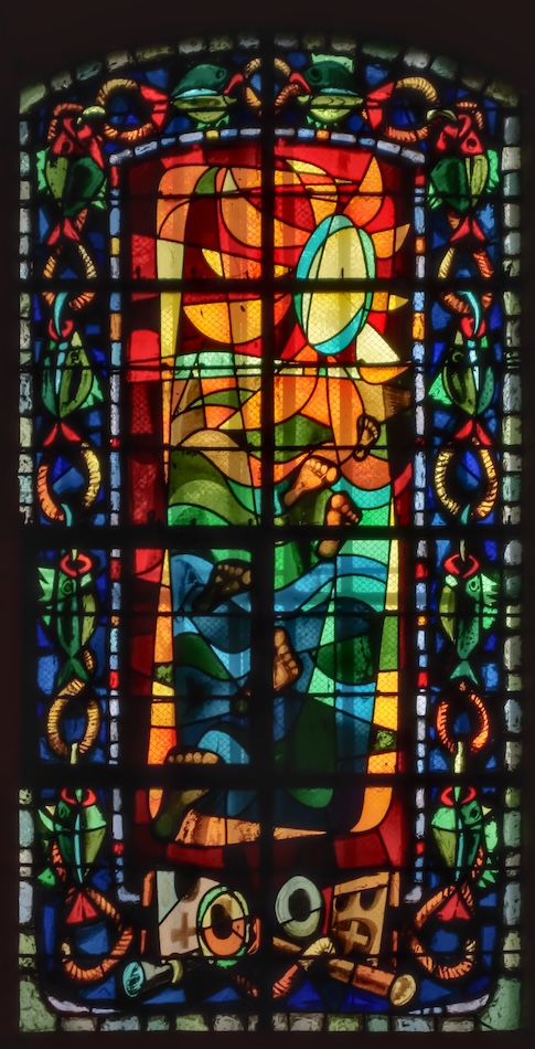 Jésus et Pierre marchant sur les eaux