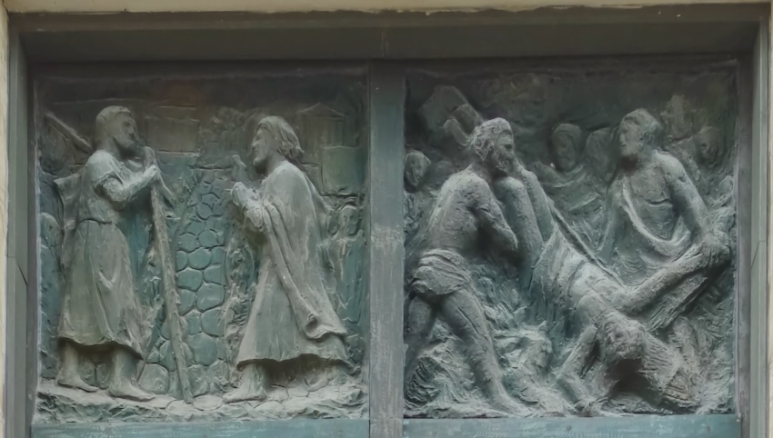 Domine, Quo vadis?, le crucifiement de Pierre