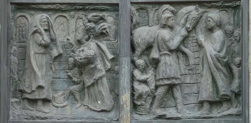 le reniement de Pierre, le centurion Corneille