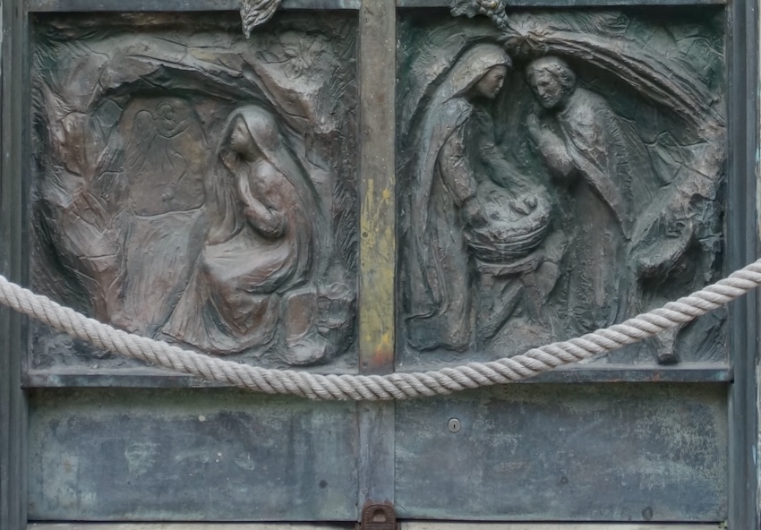 l'annonciation, la nativité