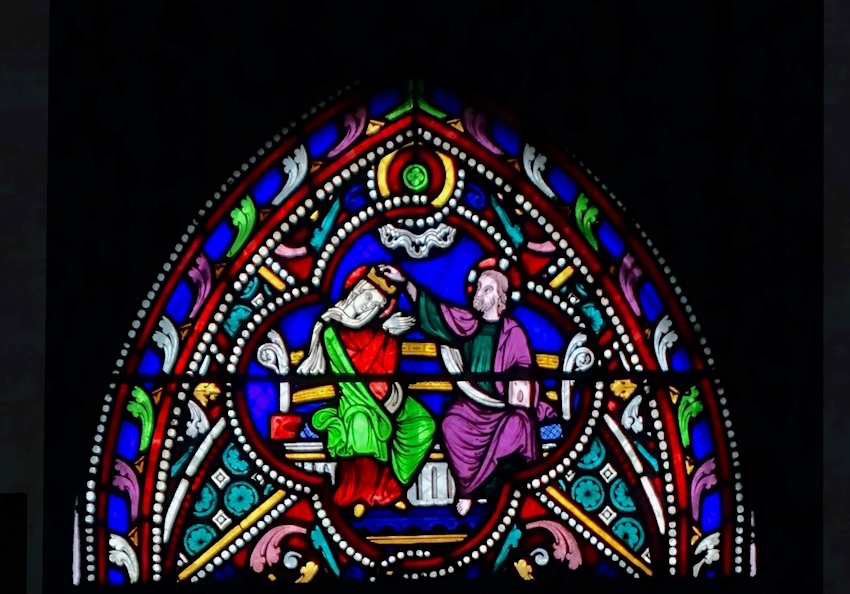 le couronnement de la Vierge