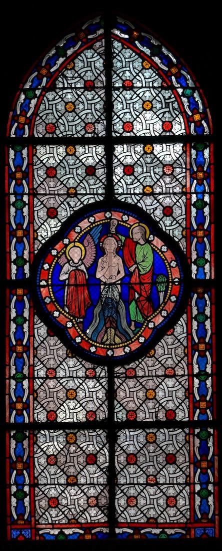 Saint Jean baptisant Jésus