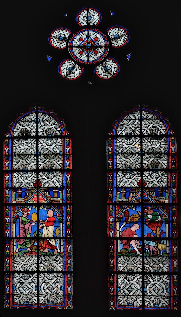 11. les tables de la loi 12. Moïse et le buisson ardent