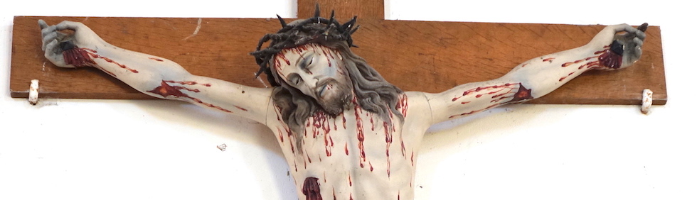 Christ en croix - 77 Châtenoy - Eglise st Loup