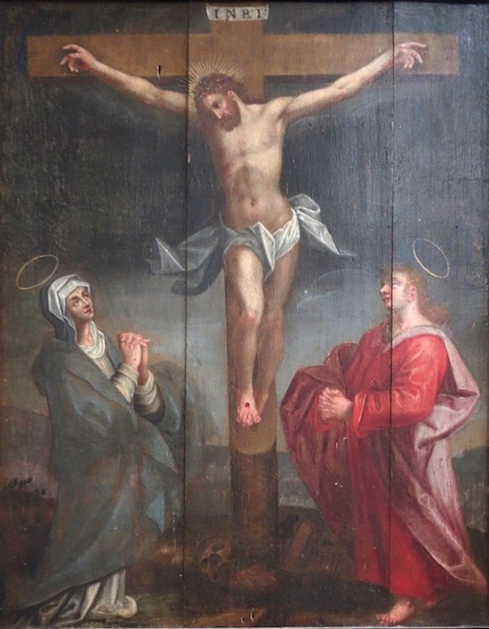 le Christ en croix - Ecuelles 77