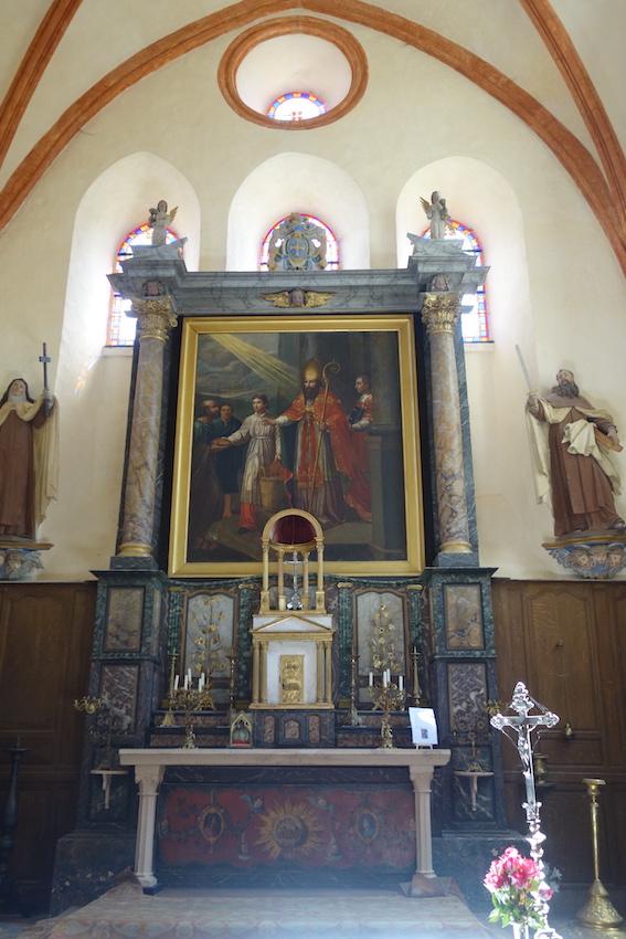 Maître-autel - Eglise Saint Apollinaire - Salins 77
