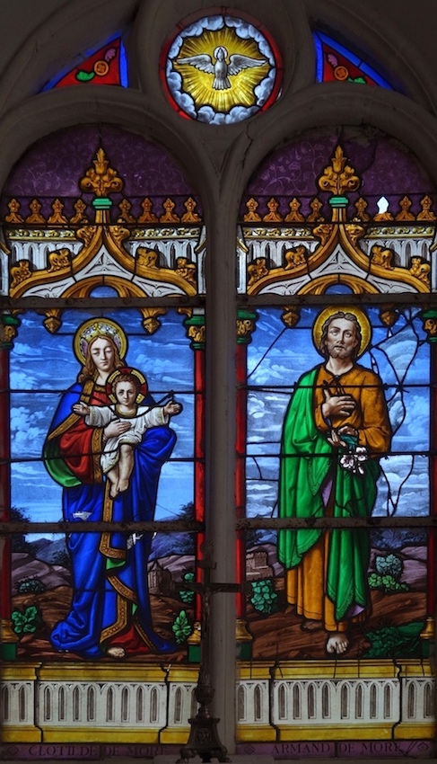 Vierge à l'enfant, St Joseph