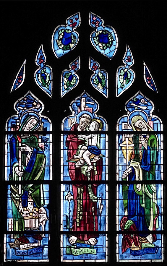 Sainte Geneviève de Nanterre, Saint Antoine de Padoue, Sainte Marguerite d'Antioche