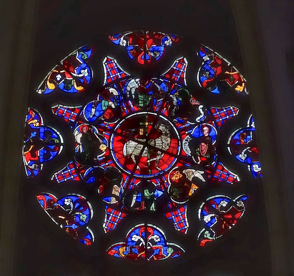 baie 100 - St Jean-Baptiste, les quatre évangélistes