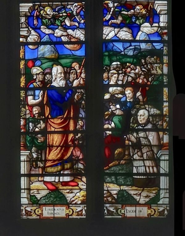 [4] les Hébreux libérés (et donateur)