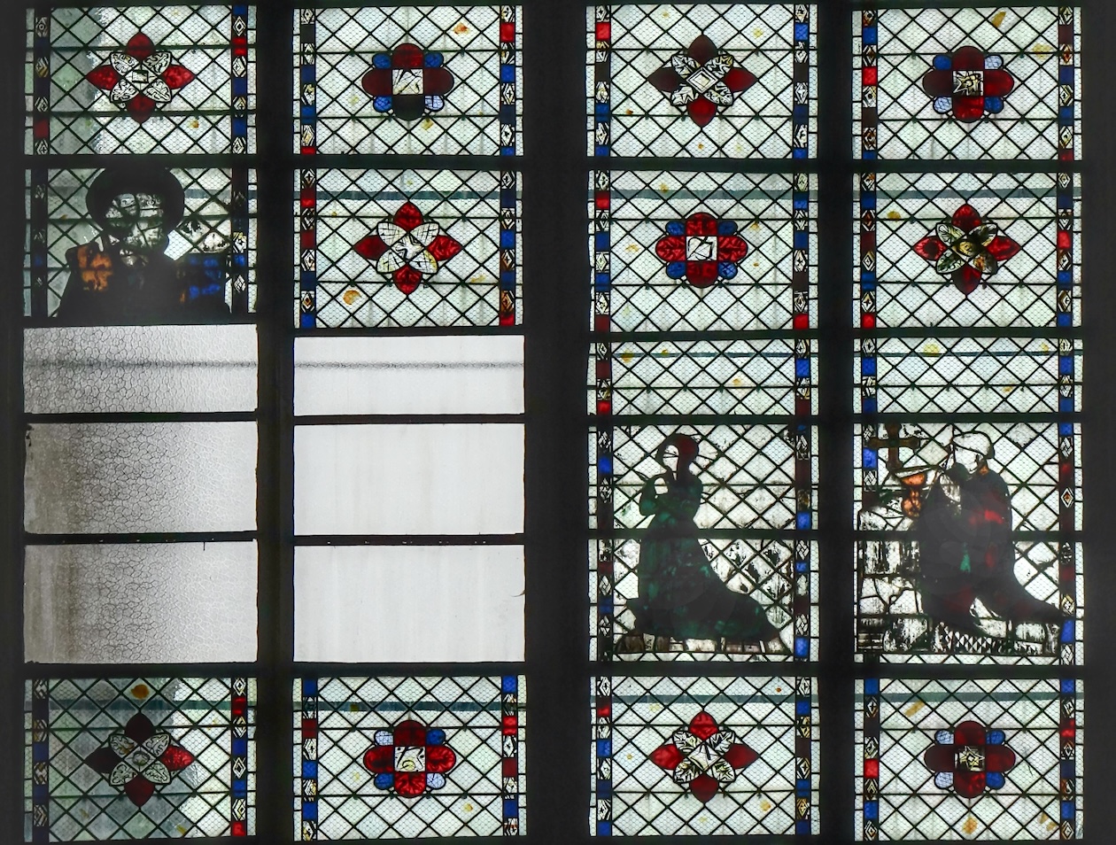 Baie 128 - Saint Pierre et deux donateurs