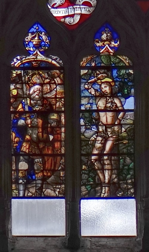 Charlemagne, Saint Sébastien