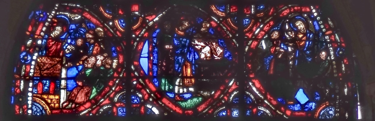 [13] Ils retrouvent à Marseille Marie-Madeleine prêchant [14] Saint Maximin baptise le père, la mère et l'enfant [15] extase de Marie-Madeleine 