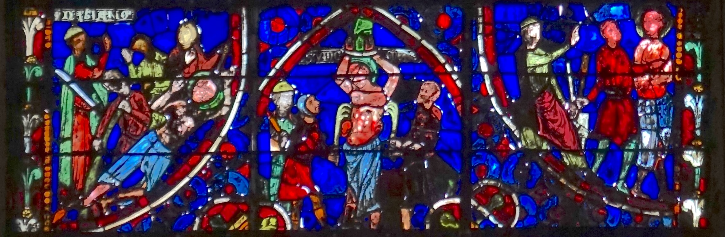 [4] Dacien demande que l'on torture Vincent [5] Vincent est éviscéré [6] le corps de Vincent jeté dans la mer