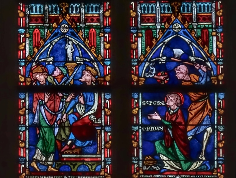 [7] [8] décollation de Saint Pèlerin