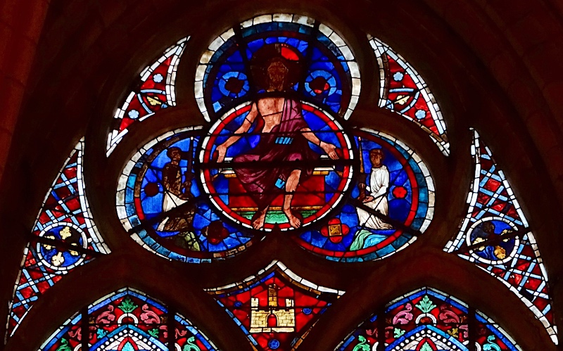 le Christ montre ses plaies (baie 105)