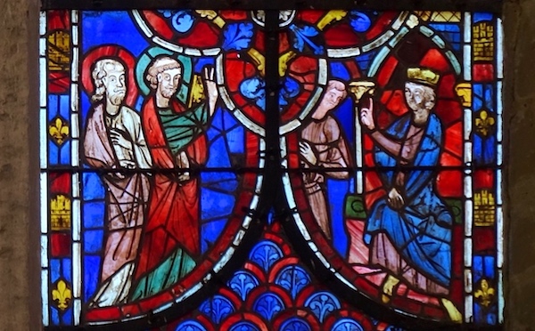 [8] Saint Pierre et Saint Paul devant un roi