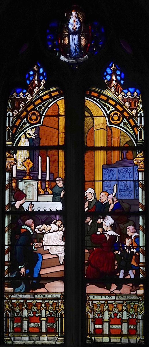 Résurrection d'un enfant de Paris en 1508
