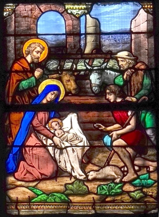 L'adoration des bergers - Eglise St Martin - Herblay 95