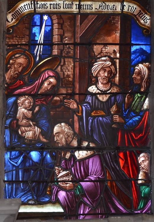 L'adoration des mages - Eglise Saint Etienne - Bar-sur-Seine 10