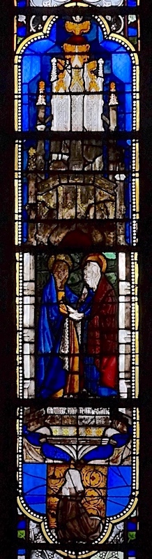 [4] Rencontre d'Anne et de Joachim à la porte dorée - Eglise Saint Martin - Metz 57