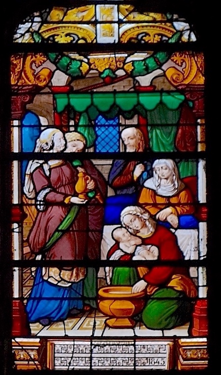 [4] Naissance de Marie.<br>Eglise St Gervais St Protais - Paris (4)