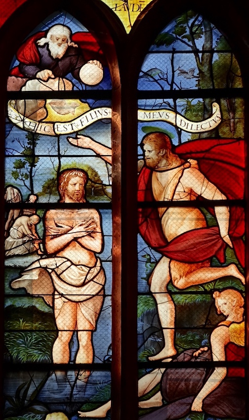 Baptême du Christ - Eglise St Etienne - Brie-Comte-Robert 94
