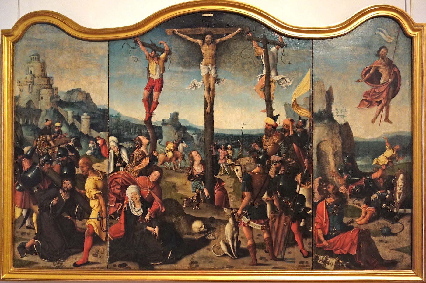 Jésus et les deux larrons - Musée de Saint Denis 93