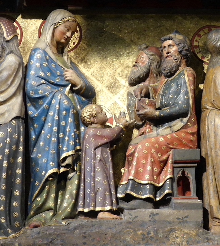 Jésus et les docteurs<br>Cathédrale Notre-Dame de Paris