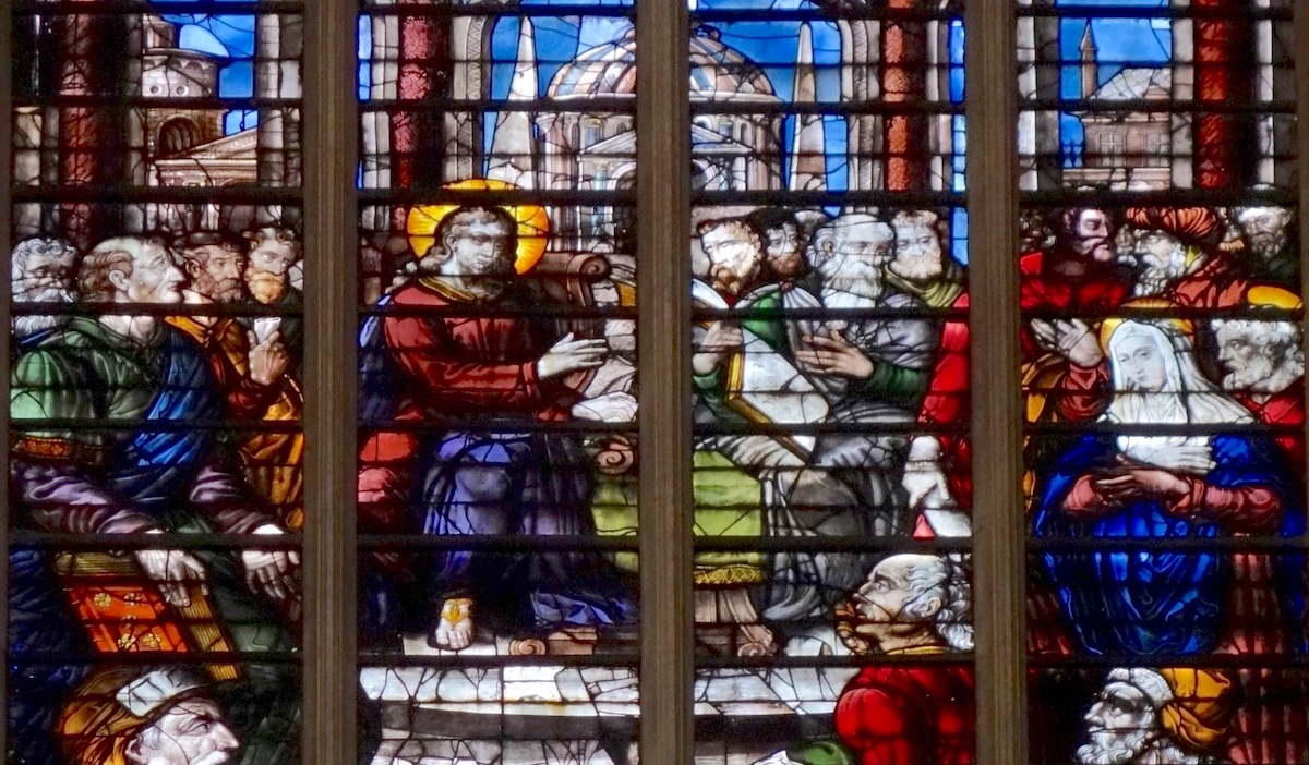 Jésus et les docteurs - Eglise St Gervais St protais - Paris (4)