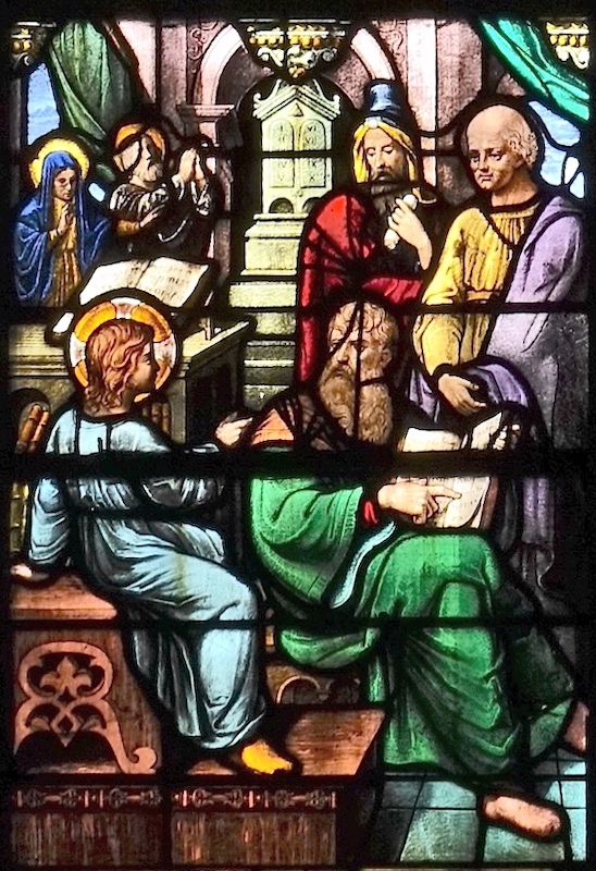 Jésus et les docteurs - Eglise St Martin - Herblay 95