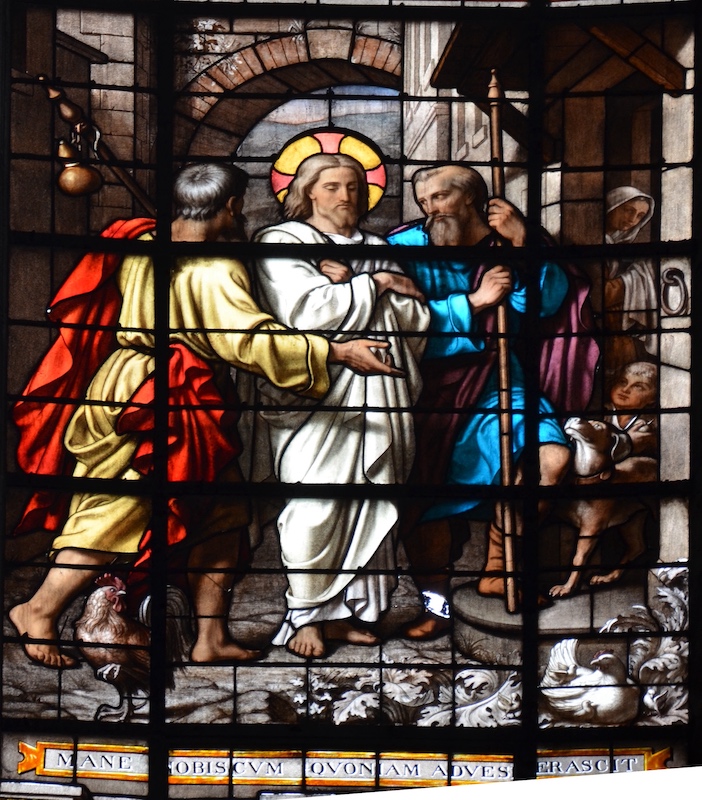 les pélerins d'Emmaüs - Eglise St Merry - Paris (4)
