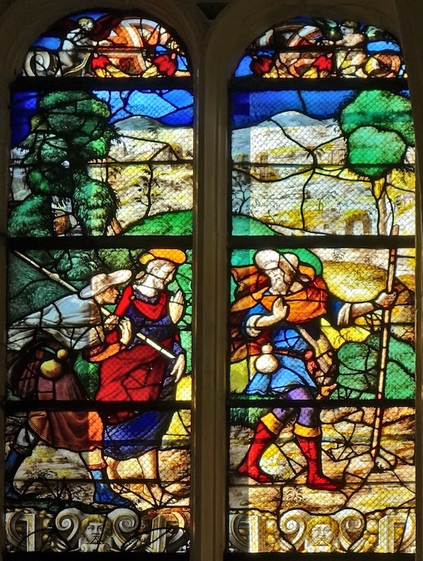 les pélerins d'Emmaüs - Eglise Saint Eusèbe - Auxerre 89