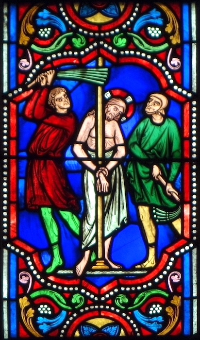 La flagellation - Eglise St Ferréol - Saint-Fargeau 89