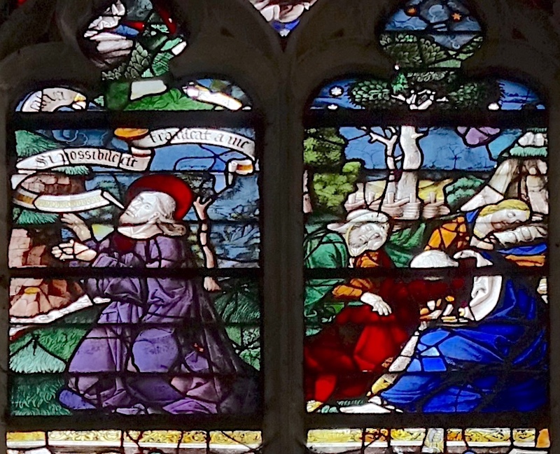 Jésus au mont des oliviers - Eglise St Nizier - Troyes 10