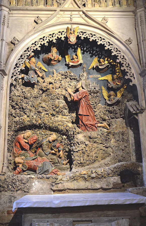Jésus au mont des oliviers - Cathédrale Notre-Dame - Rodez 12